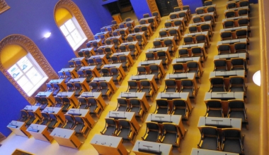 Riigikogu saal. Foto: Wikimedia