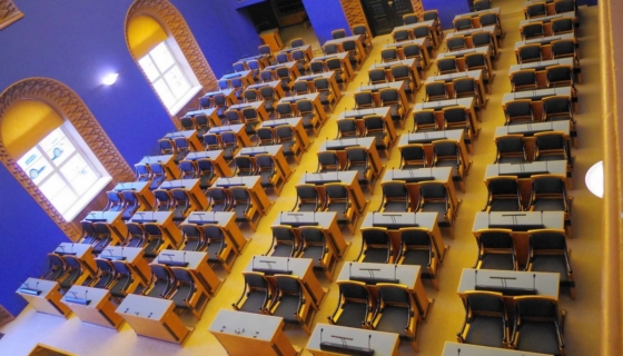 Riigikogu saal. Foto: Wikimedia
