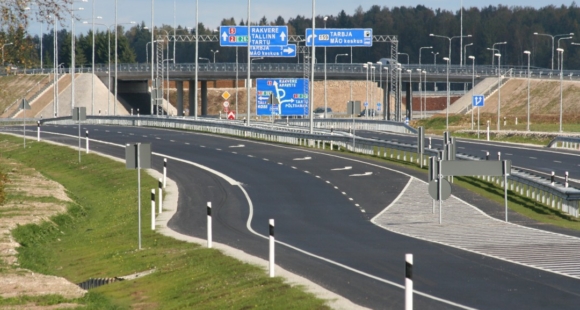 Mäo liiklussõlm. Foto: Transpordiamet