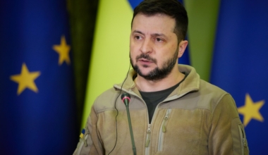 Ukraina president Volodõmõr Zelenskõi. Foto: Ukraina presidendi kantselei