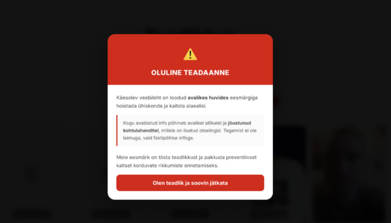 Foto: ettevaatust.ee