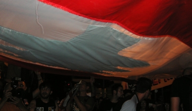 Protest Iisraeli rünnakute vastu Liibanonis. Foto: Wikimedia