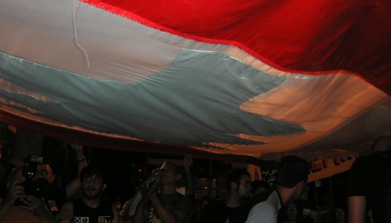 Protest Iisraeli rünnakute vastu Liibanonis. Foto: Wikimedia