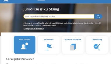 Foto: E-äriregister.