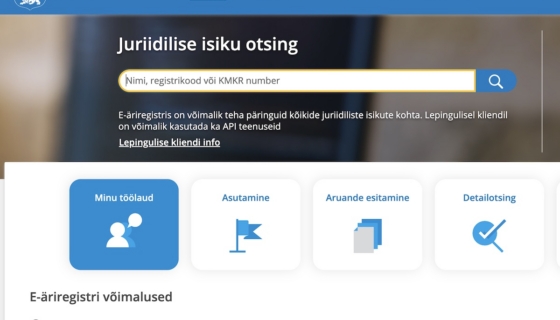 Foto: E-äriregister.