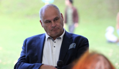Jaan Toots Arvamusfestivalil. Foto: Wikimedia