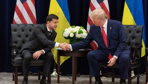 Zelenskõi ja Trumpi kohtumine. Foto: Ukraina presidendi kantselei