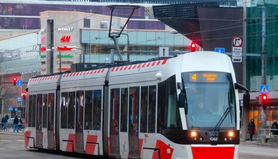 Tallinna tramm. Foto: Wikimedia