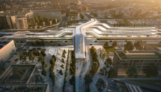 RB Ülemiste ühisterminal. Foto: Rail Baltic