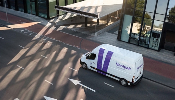 Venipak auto. Foto: Venipak