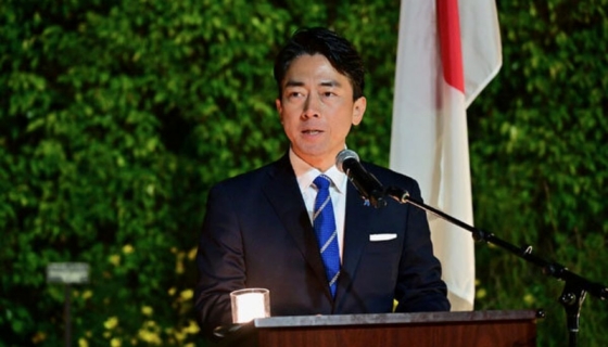 Shinjirō Koizumi. Foto: Jaapani Kaitseministeerium/ Wikimedia