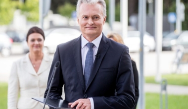 Leedu president Gitanas Nausėda. Foto Augustas Didžgalvis / Wikimedia