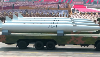 Hiina JL-1 ballistilised raketid. Foto: Wikimedia