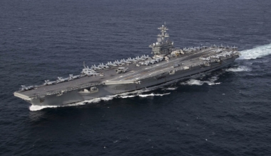 USA mereväe lennukikandja USS Abraham Lincoln. Foto: Clint Davis, U.S. Navy / WIkimedia