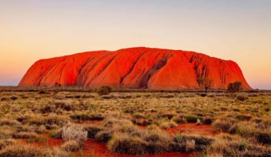 Uluru rahvuspark Austraalia keskel. Foto: Envato