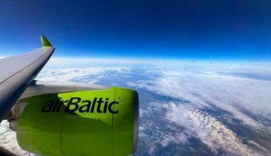 AirBalticu lennuk Euroopa taevas. Foto: Tony Webster / Wikimedia
