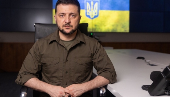 Ukraina president Volodõmõr Zelenskõi. Foto: Ukraina presidendi kantselei