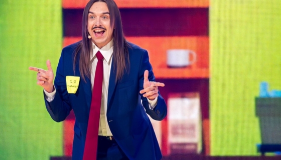 Tommy Cash Eurovisioonil. Foto: Wojciech Pędzich / Wikimedia