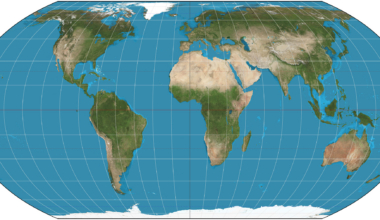 Equal Earth täpsem maailmakaart.