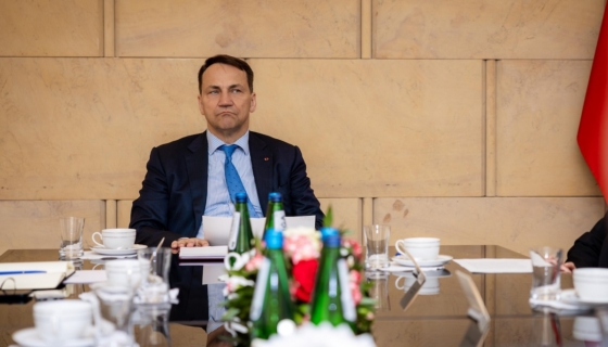 Poola välisminister Radosław Sikorski. Foto: Wikimedia / Barbara Milkowska / MSZ
