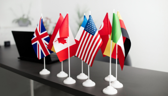 G7 liikmed on seitse maailma juhtivat tööstusriiki: USA, Jaapan, Kanada, Prantsusmaa, Saksamaa, Suurbritannia ja Itaalia. Foto: Envato
