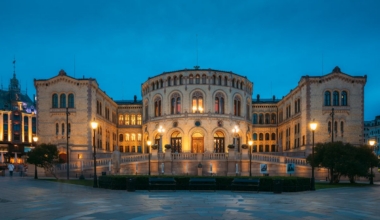 Norra parlamendi hoone Oslos. Foto: Envato