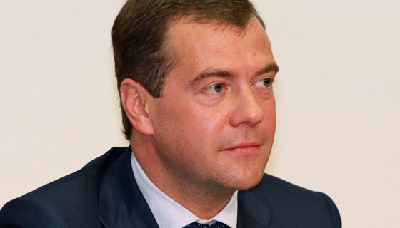 Endine Venemaa president Dmitri Medvedev. Foto: Jürg Vollmer / Wikimedia