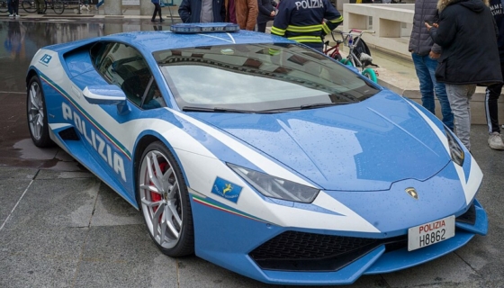 Itaalia politsei Lamborghini Huracán. Foto:  Wolfgang Moroder / Wikimedia