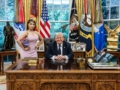 Donald Trump ja Nicki Minaj. Foto: Daniel Torok / Wikimedia