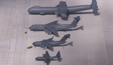Radia esitleb oma WindRunneri sõjalist versiooni viisina toetada olemasolevaid strateegilisi transpordilennukeid, mis on endiselt kasutusel, kuid mille tootmine on lõppenud – nagu C-130 Hercules, C-5 Galaxy ja C-17 Globemaster III –, lisades samal ajal võimekust mahukateks vedudeks. (Foto: Radia)