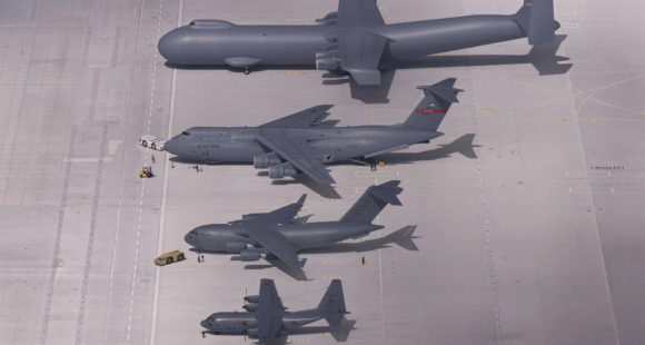 Radia esitleb oma WindRunneri sõjalist versiooni viisina toetada olemasolevaid strateegilisi transpordilennukeid, mis on endiselt kasutusel, kuid mille tootmine on lõppenud – nagu C-130 Hercules, C-5 Galaxy ja C-17 Globemaster III –, lisades samal ajal võimekust mahukateks vedudeks. (Foto: Radia)